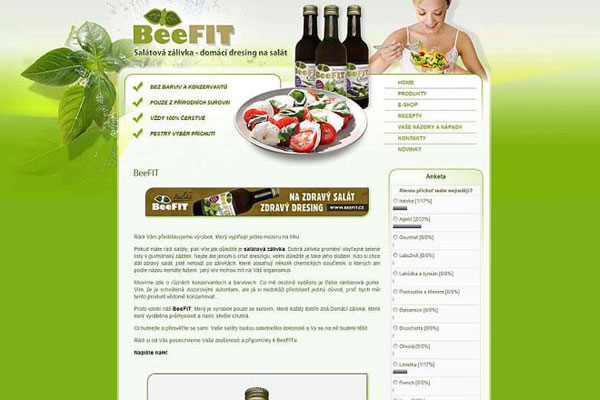 levné webové stránky - beefit.cz