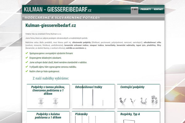 levné webové stránky - kulman.cz